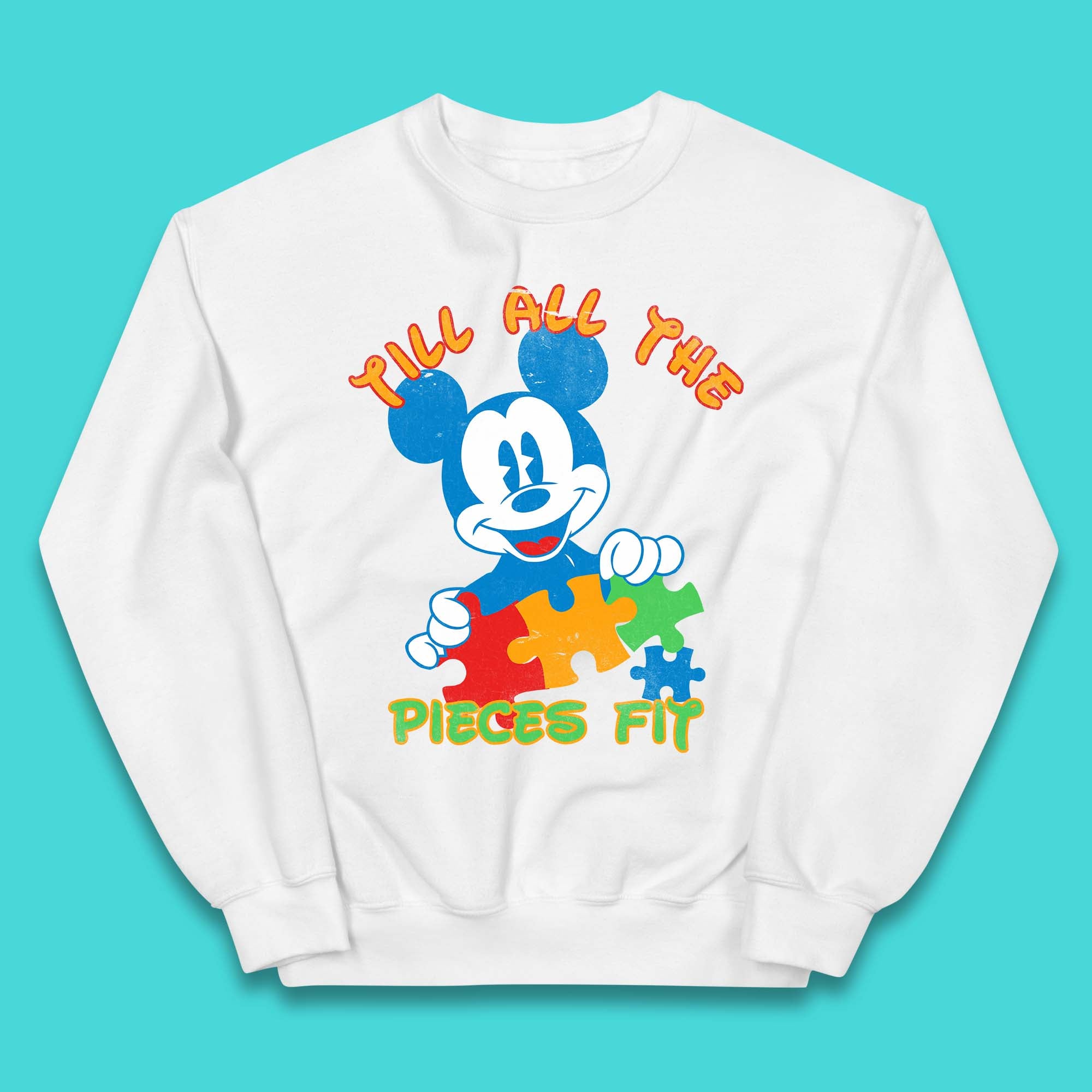 Autism Mickey Mouse Kids Jumper