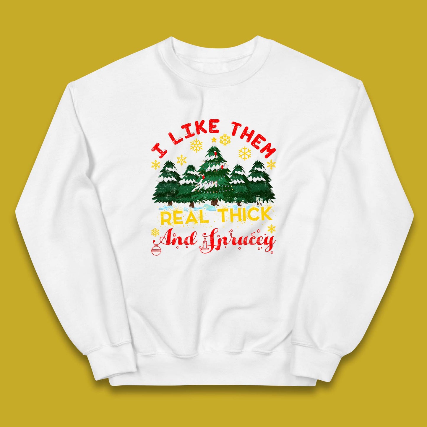 christmas tree jumper