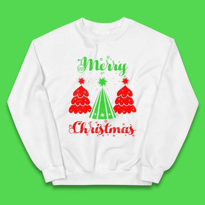 merry christmas tree jumper