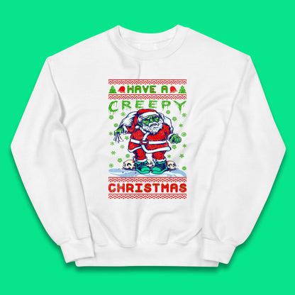 zombie santa claus jumper