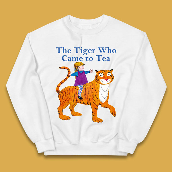 The Tiger Who Came To Tea Book Day Kids Jumper