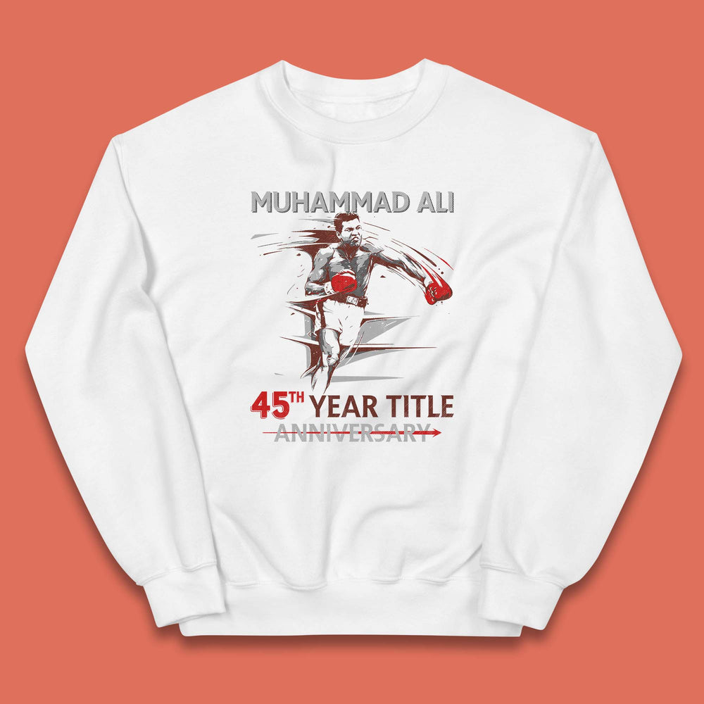 Muhammad Ali 45th Year Title Anniversary World Boxing Champion American Heavyweight Boxer Kids Jumper