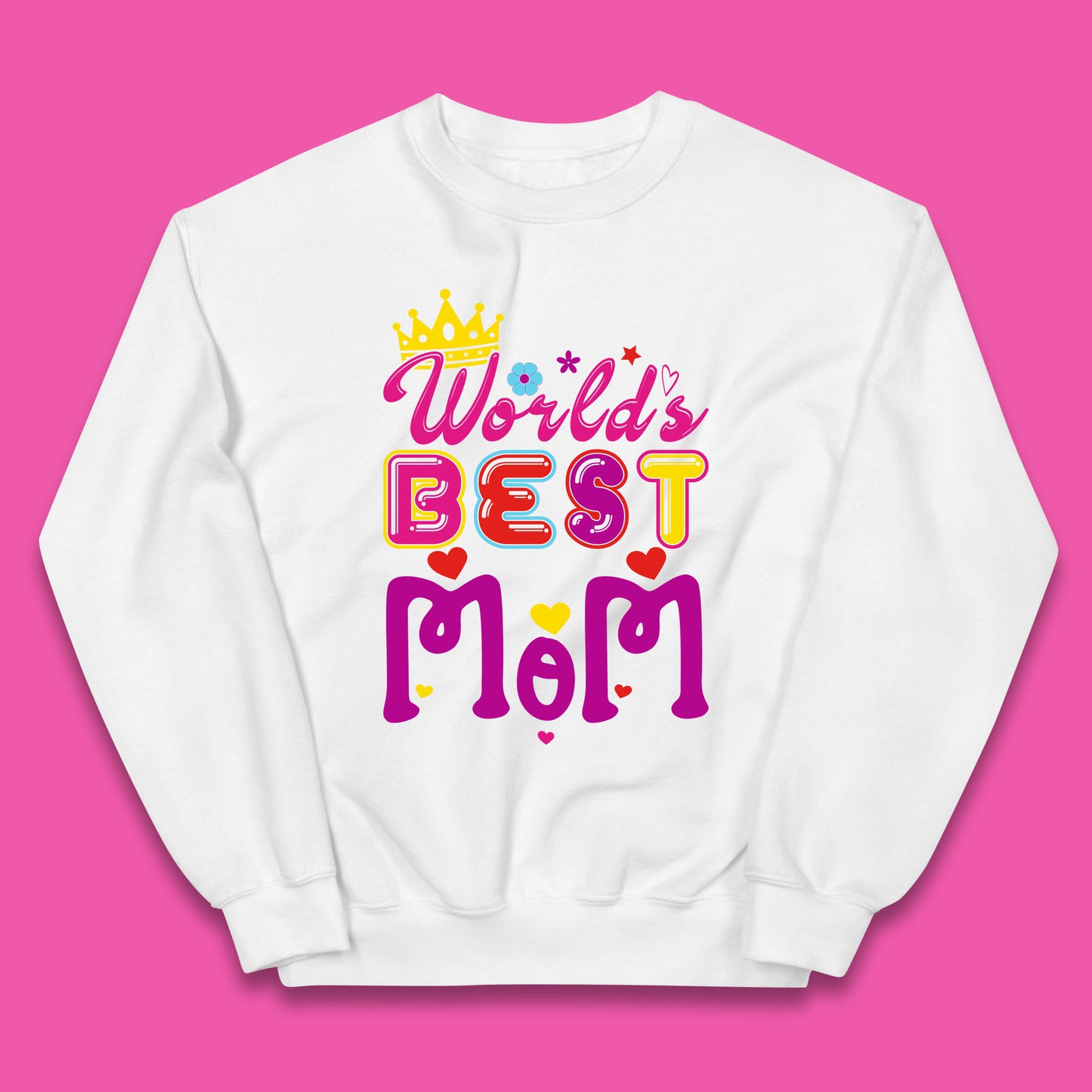 World's Best Mom Mother's Day Mama Best Mom Gift Mom Life Mommy Gift Kids Jumper