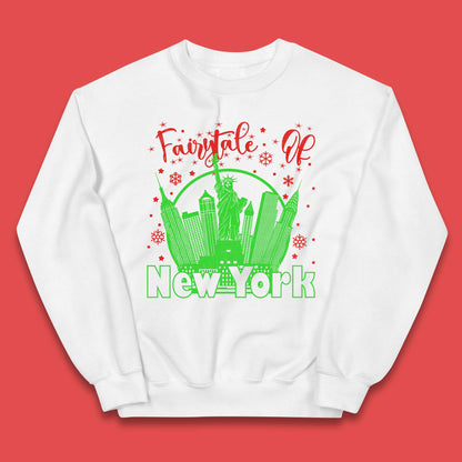 Christmas Fairytale Of New York Kids Jumper