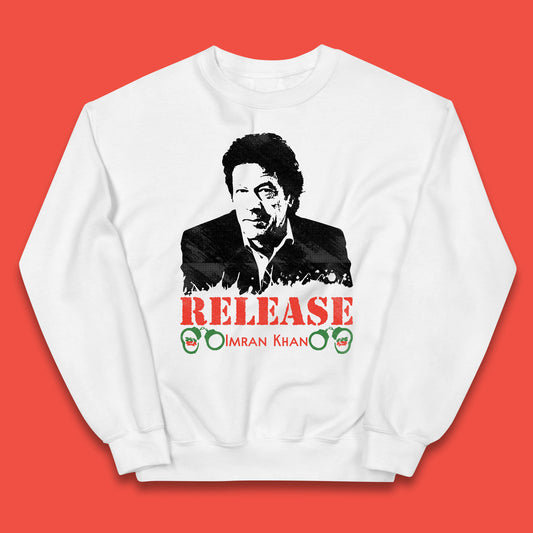Release Imran Khan Prisoner No 804 Behind You Skipper Stand With Imran Khan Pakistan Pride Of Nation Kids Jumper