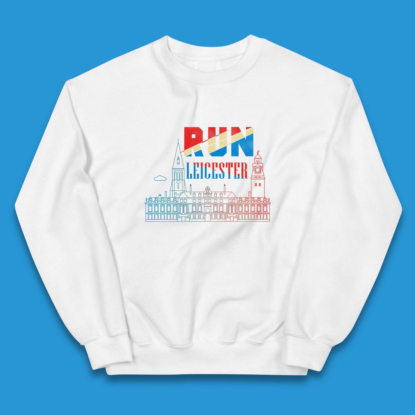 Run Leicester Festival - Souvenir Race Leicester Running Kids Jumper