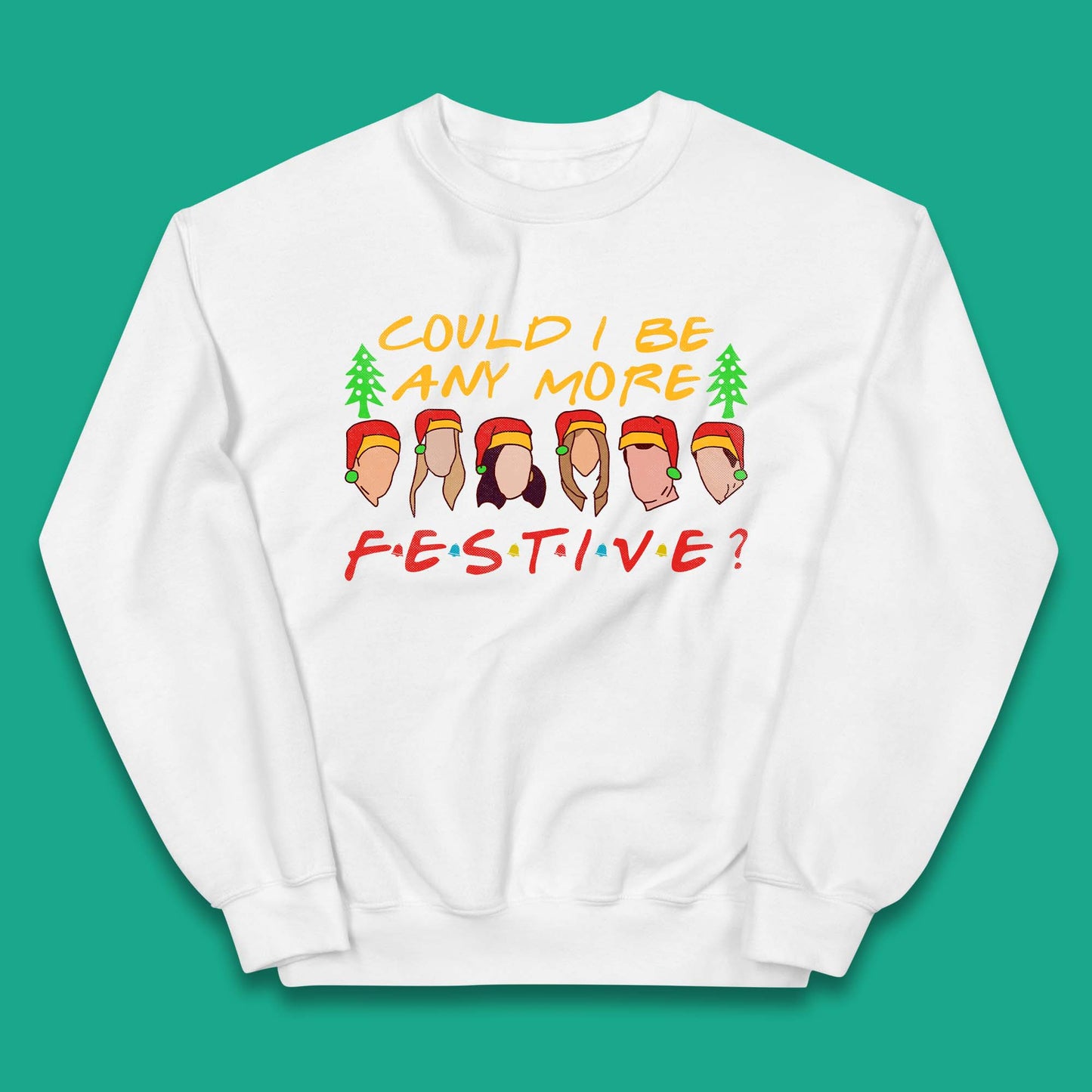 Friends Inspired Christmas Kids Jumper