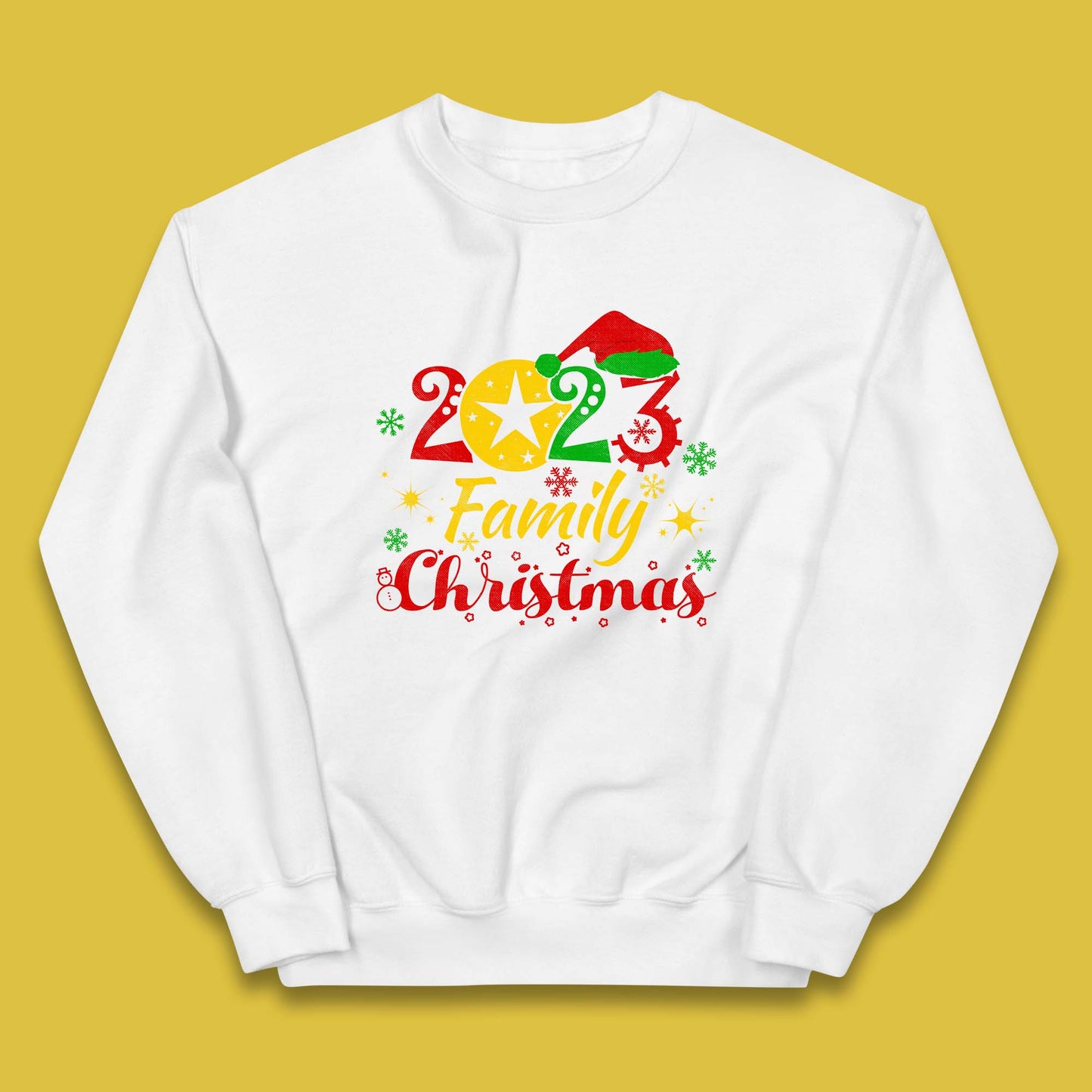 Family Christmas 2023 Christmas Matching Family Costume Xmas Kids Jumper