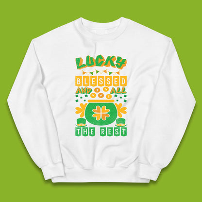 Lucky Blessed and All the Rest Kids Jumper