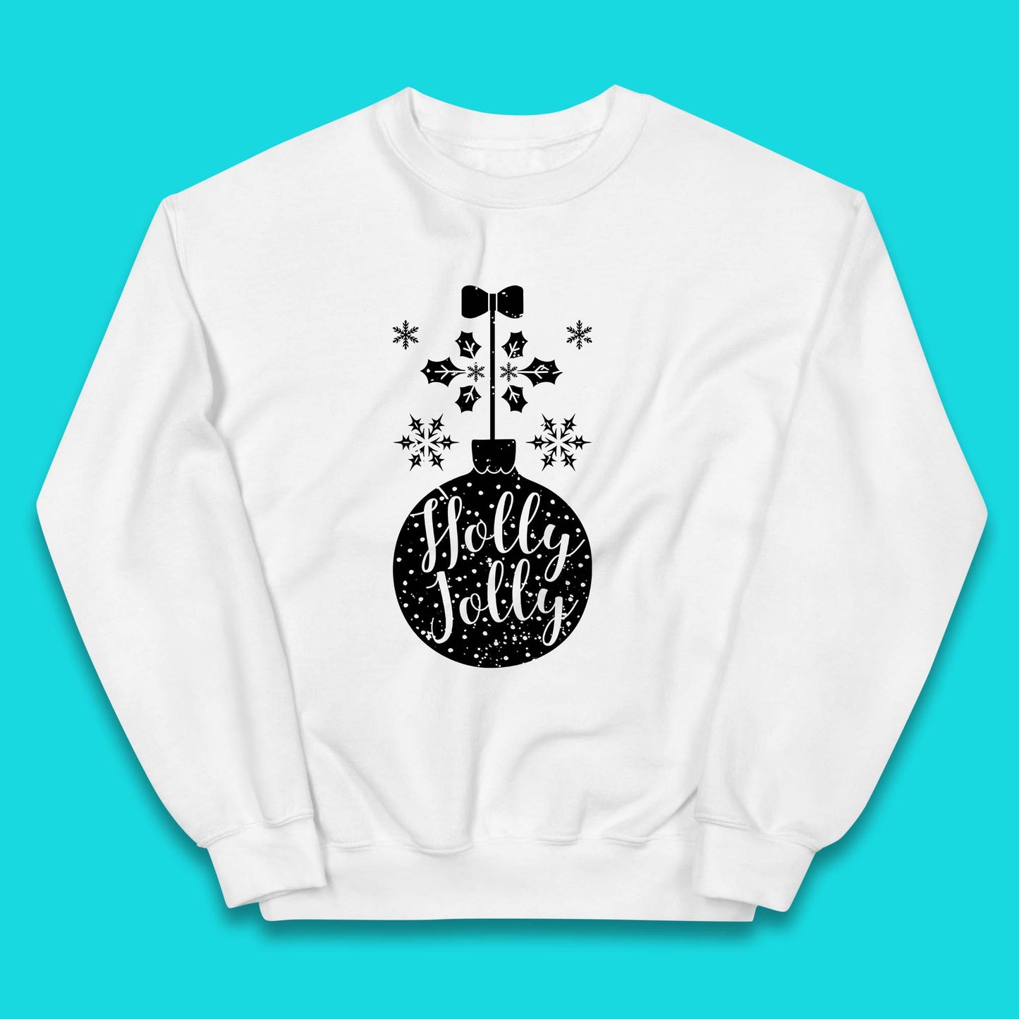 holly jolly christmas jumper