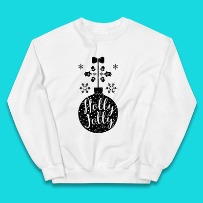 holly jolly christmas jumper