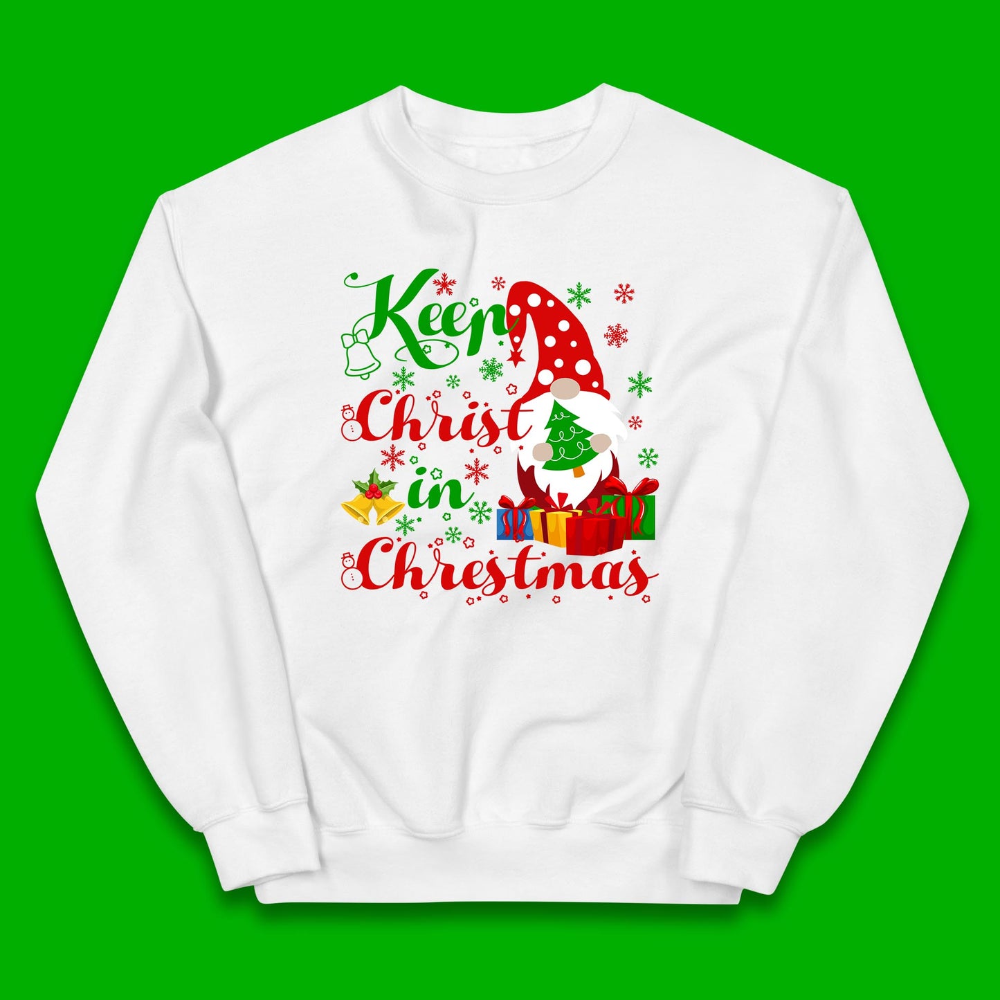 keep christ in christmas jumper