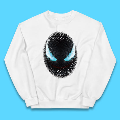Marvel Venom Amoled Angry Venom Logo Marvel Avengers Superheros Movie Character Kids Jumper