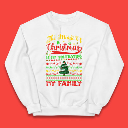 christmas quote jumper