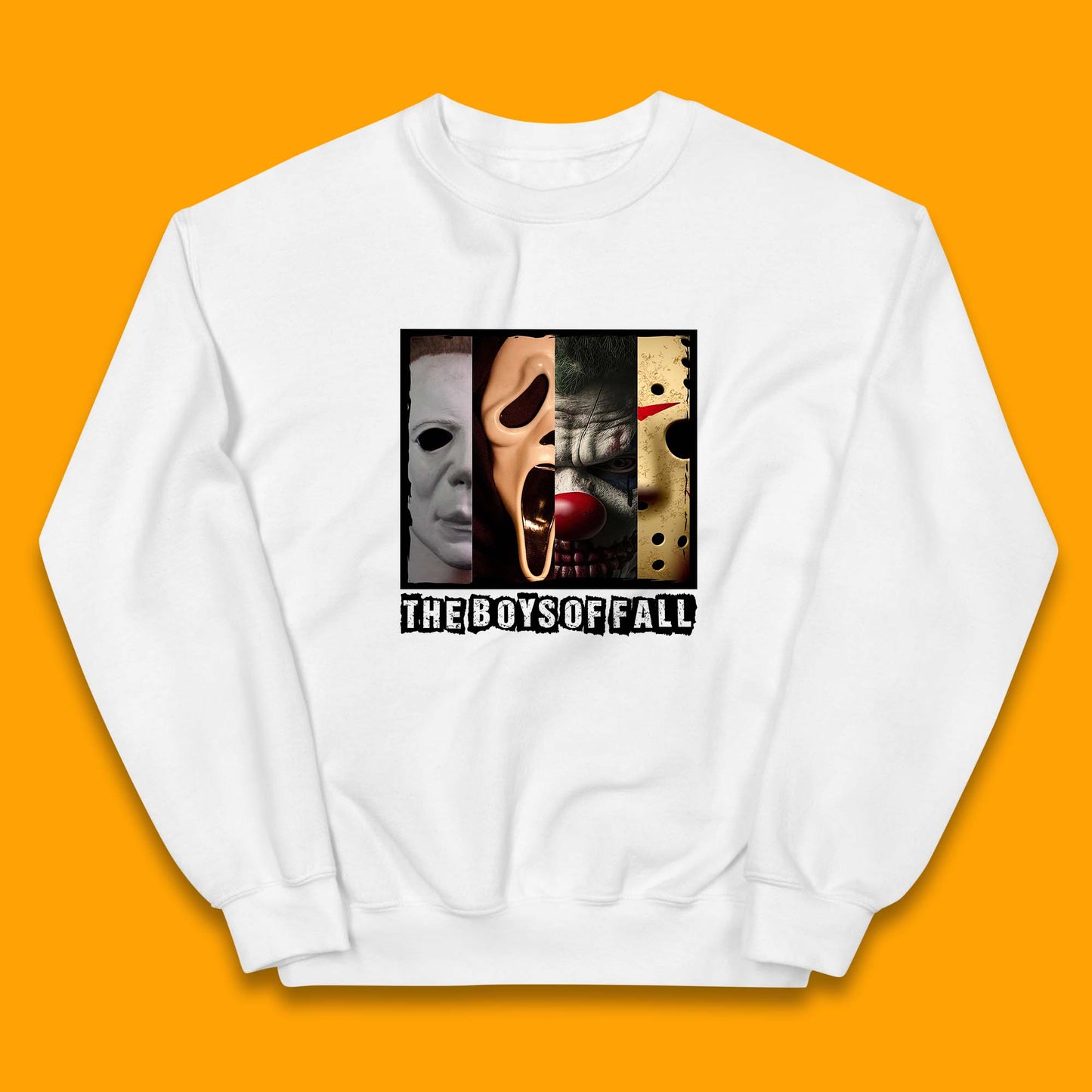 The Boys Of Fall Halloween Horror Movie Characters Friends Halloween Villians Serial Killers Kids Jumper