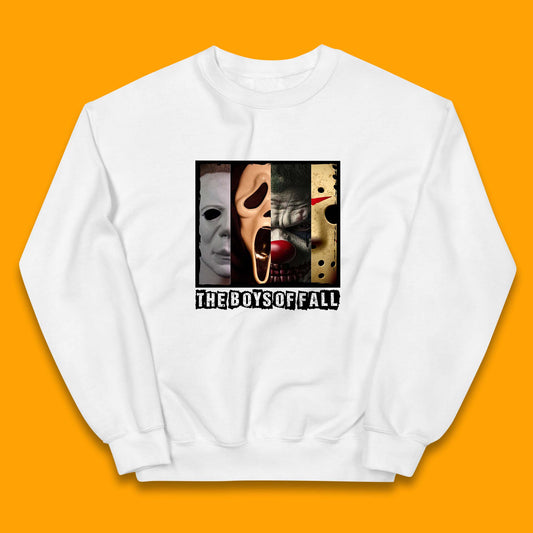The Boys Of Fall Halloween Horror Movie Characters Friends Halloween Villians Serial Killers Kids Jumper