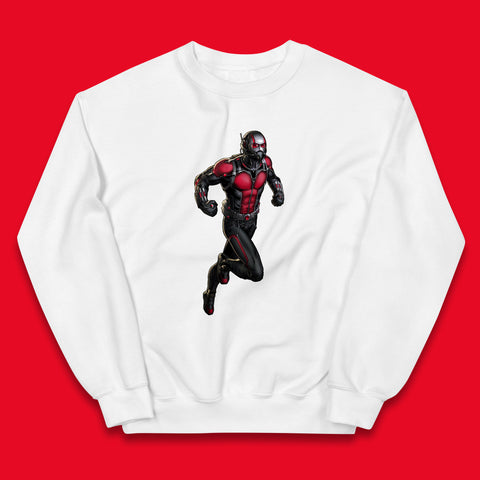 Ant Man and The Wasp Marvel Comics American Superhero Ant Man In Action Ant-Man Costume Avengers Movie Kids Jumper