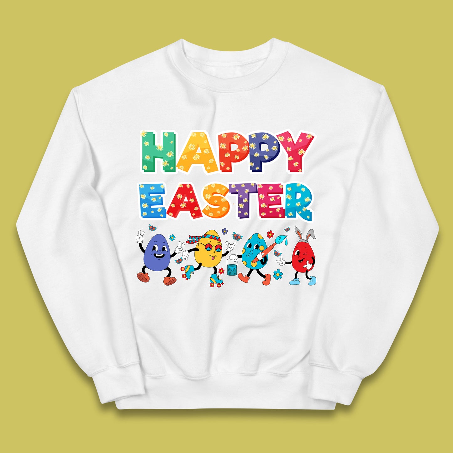 Happy Easter Kids Jumper
