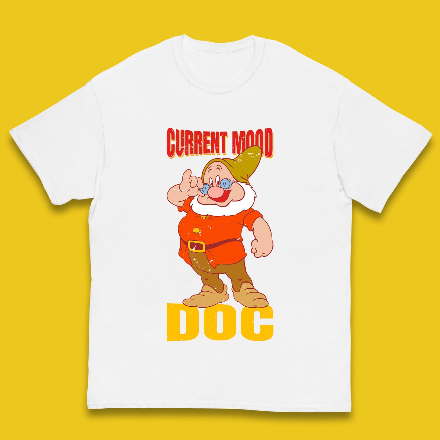 Disney Seven Dwarfs Current Mood Grumpy Bashful Sleepy Doc Dopey Sneezy Happy 7 Dwarfs Matching Disneyland Vacation Kids T Shirt