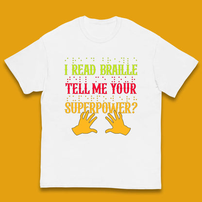 Braille Superpower Kids T-Shirt