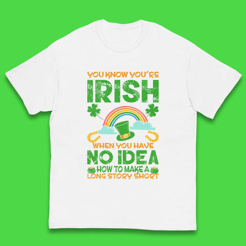 You Know You're Irish Kids T-Shirt