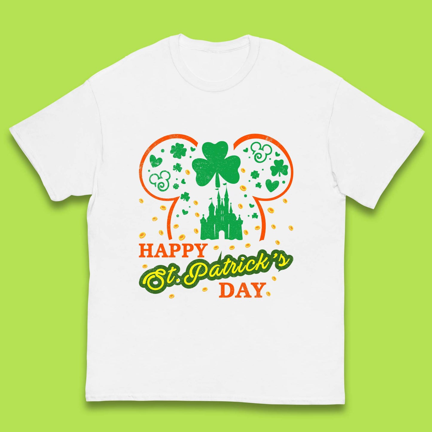 Disney Happy St. Patrick's Day Kids T-Shirt