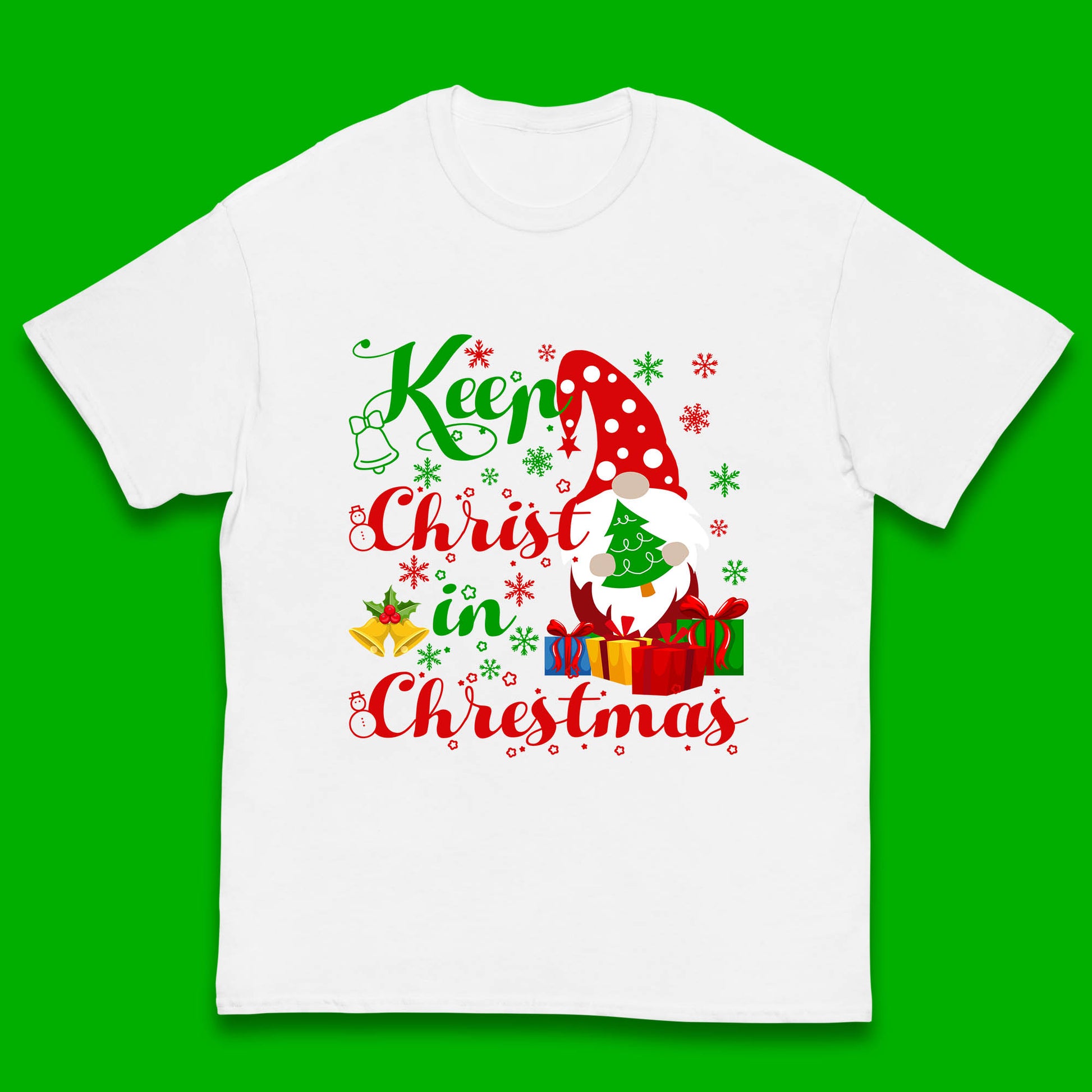 keep christ in christmas t shirt