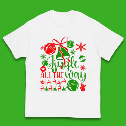 jingle all the way christmas t shirt