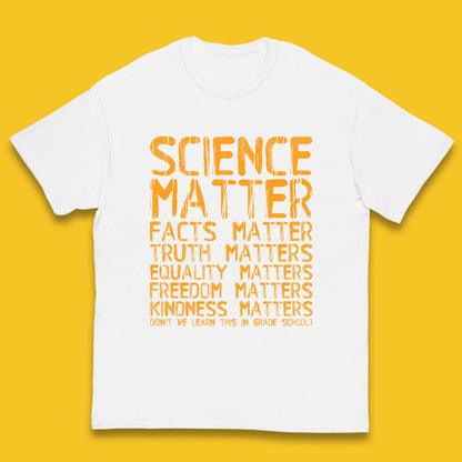 Science Matters Facts Matters Kids T-Shirt