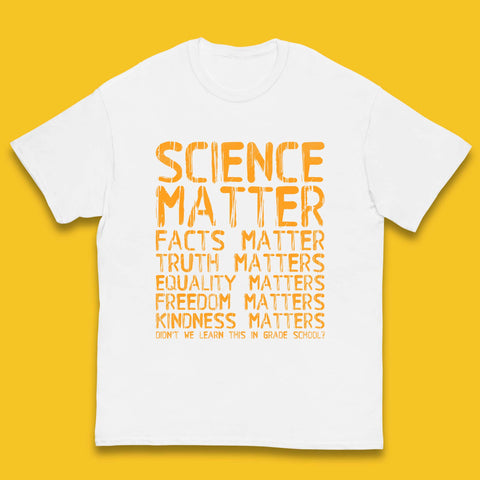 Science Matters Facts Matters Kids T-Shirt