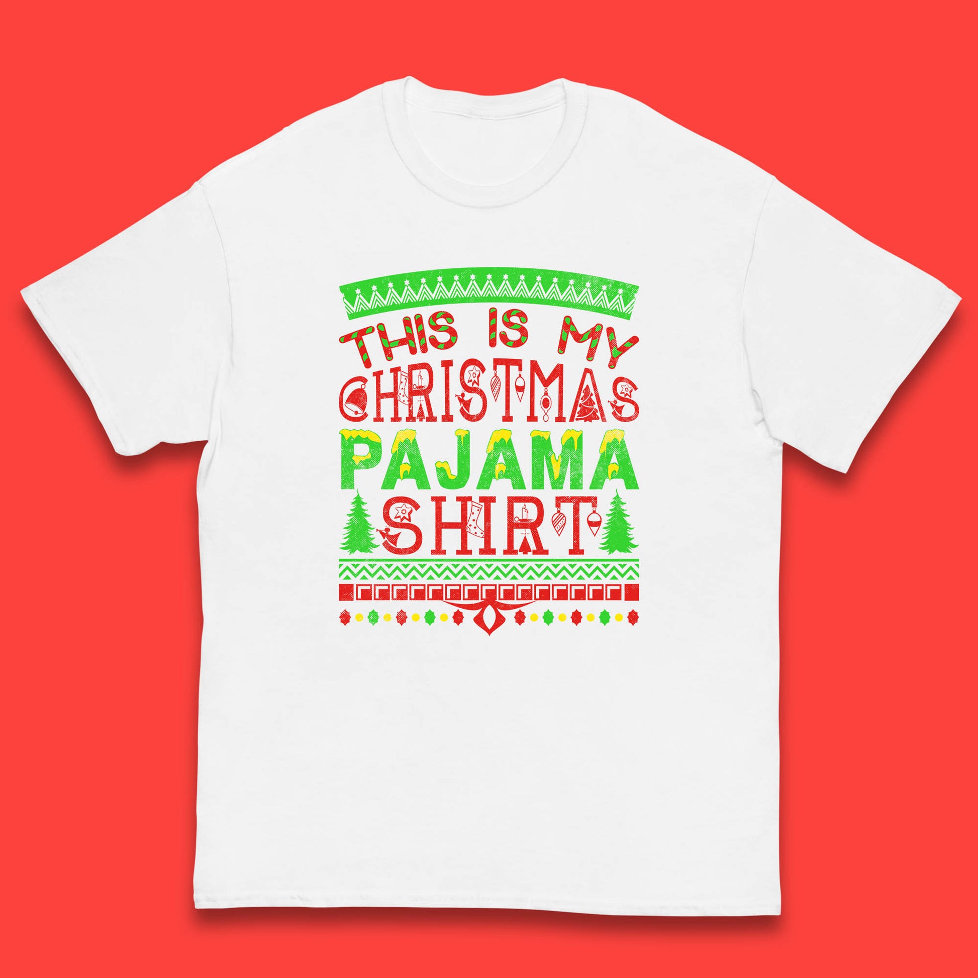this is my christmas pajama shirt t shirt