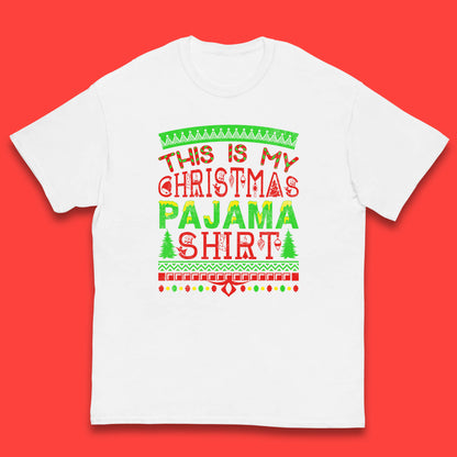 this is my christmas pajama shirt t shirt