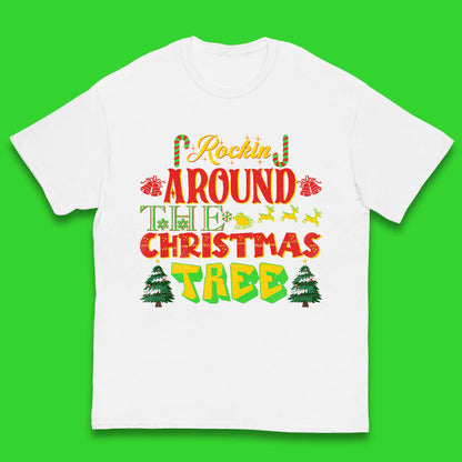 rockin around the christmas tree t shirt