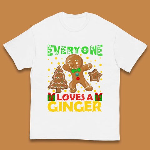 Dabbing Gingerbread Christmas Kids T-Shirt