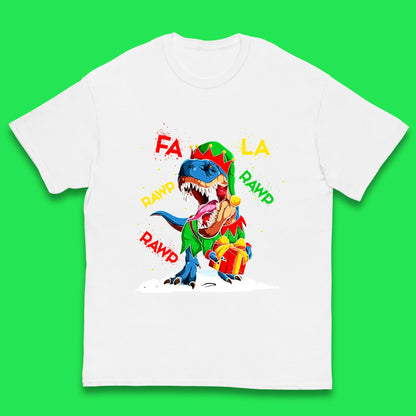christmas dinosaur t shirt