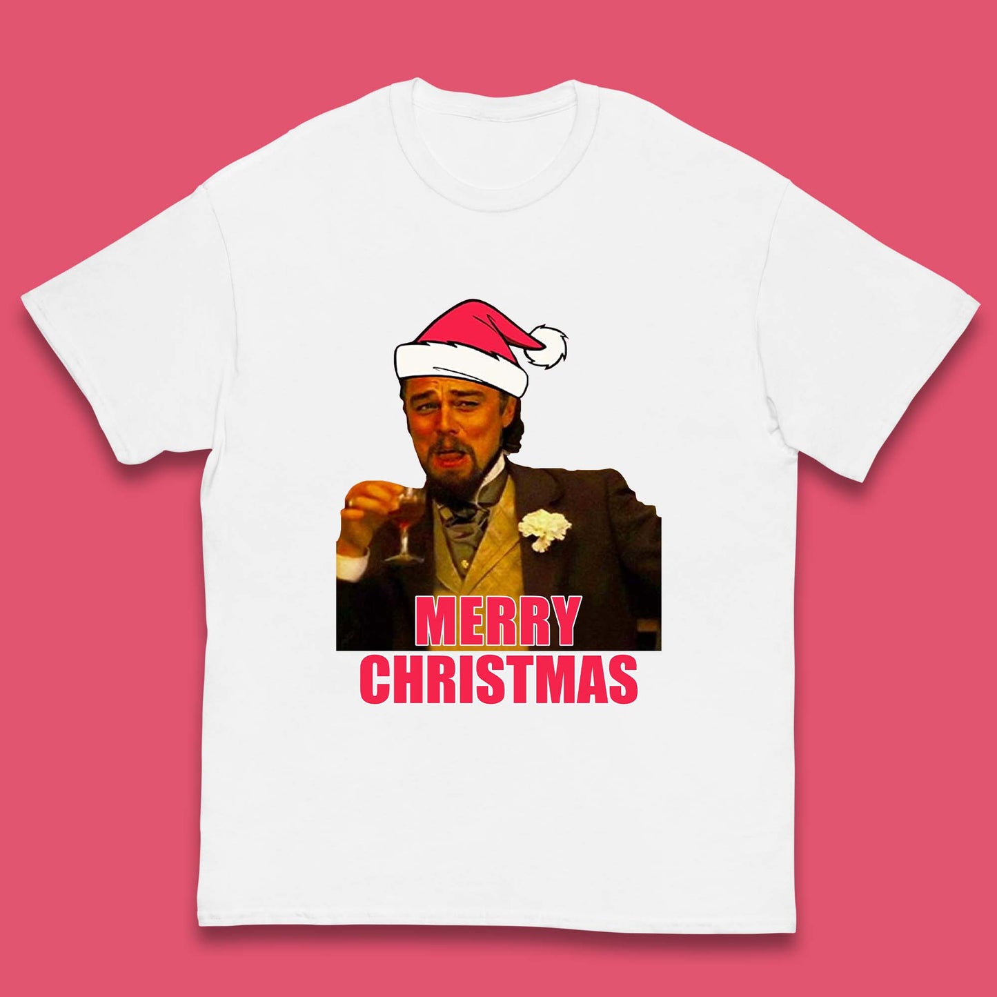 Leonardo DiCaprio Christmas Kids T-Shirt