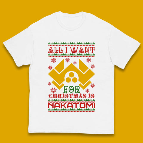Want Nakatomi For Christmas Kids T-Shirt