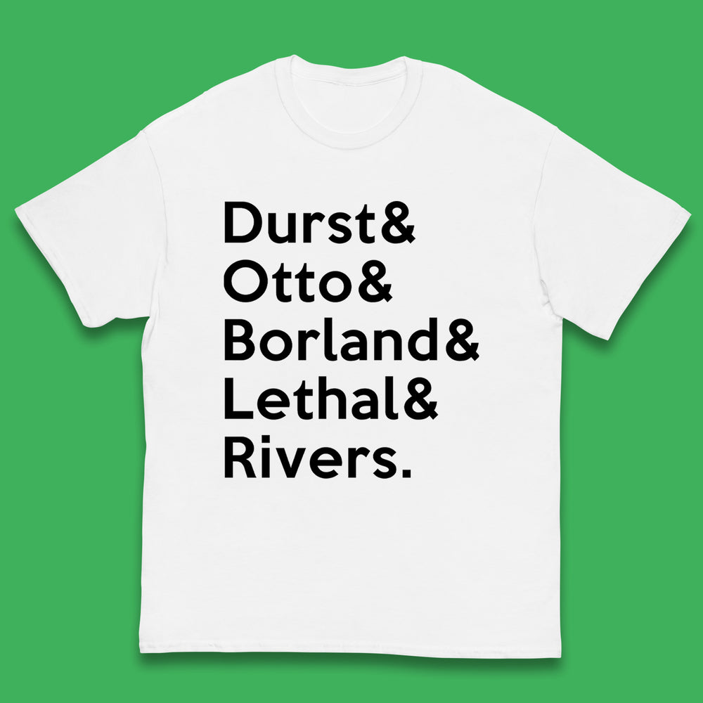 Durst & Otto & Borland & Lethal & Rivers Limp Bizkit Band Kids T-Shirt