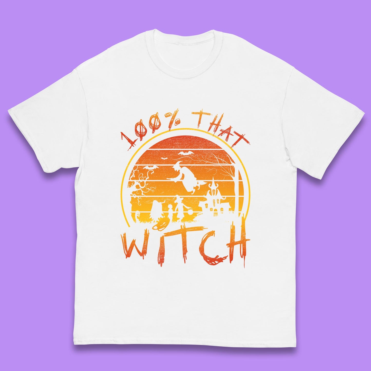 100% That Witch Halloween kids T Shirt