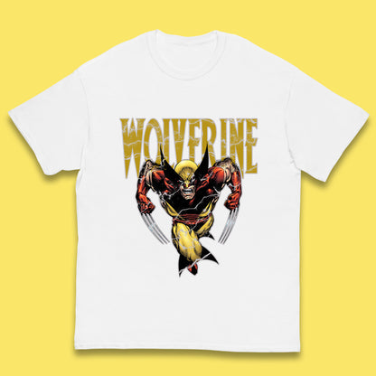Wolverine Comic book character Marvel Comics Vintage Marvel Wolverine Kids T Shirt