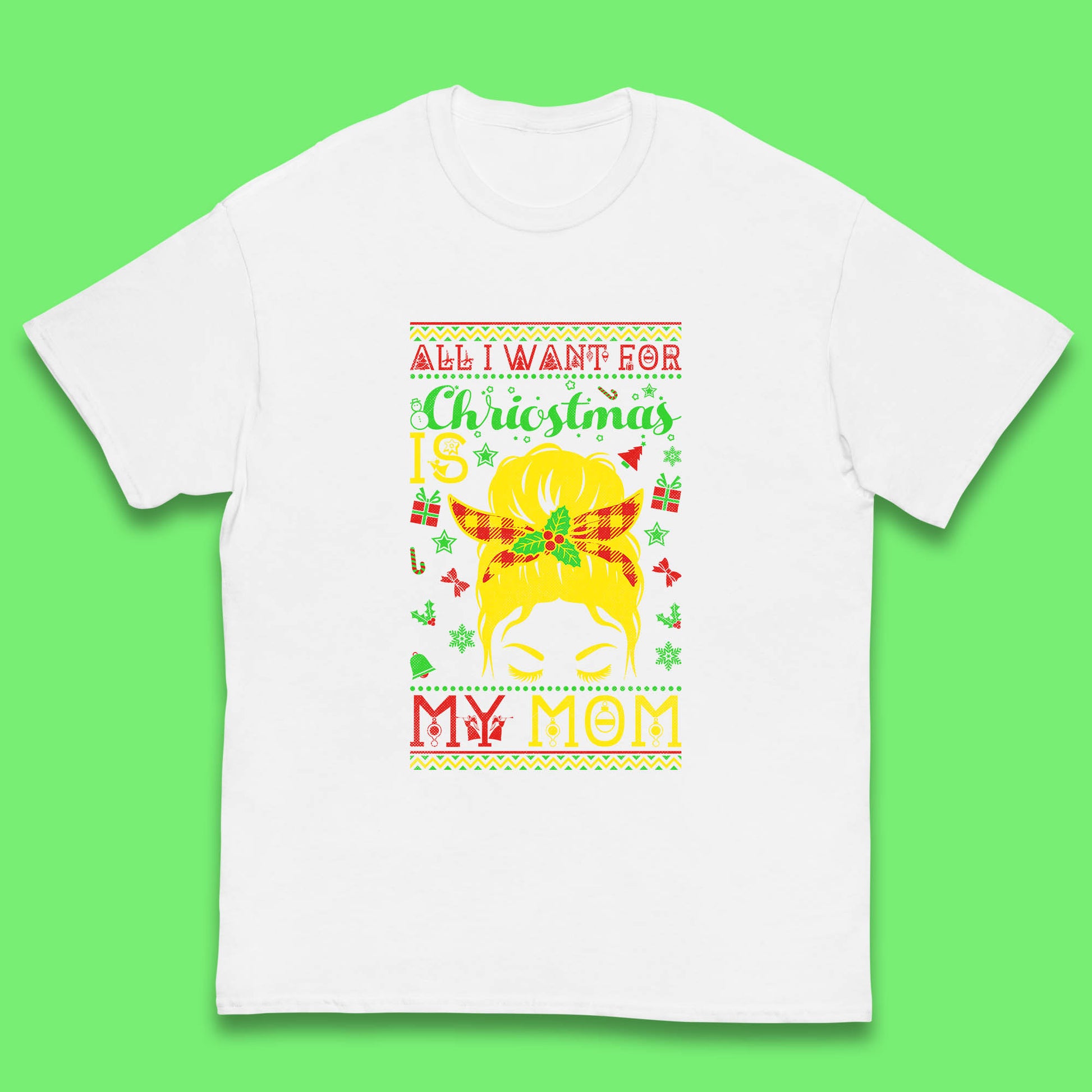 mom christmas t shirt