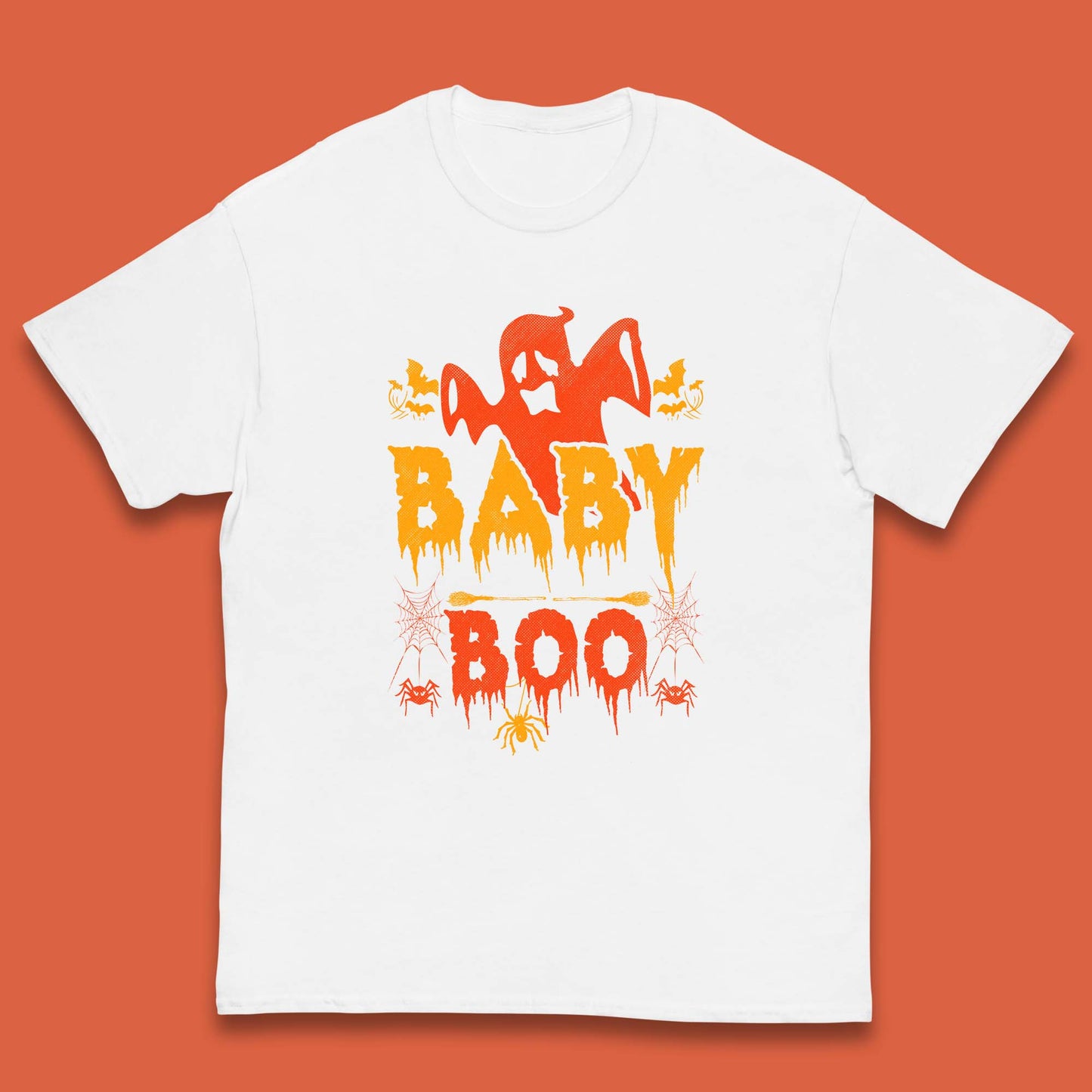 Baby Boo Happy Halloween Spooky Funny Baby Boo Ghost Kids T Shirt