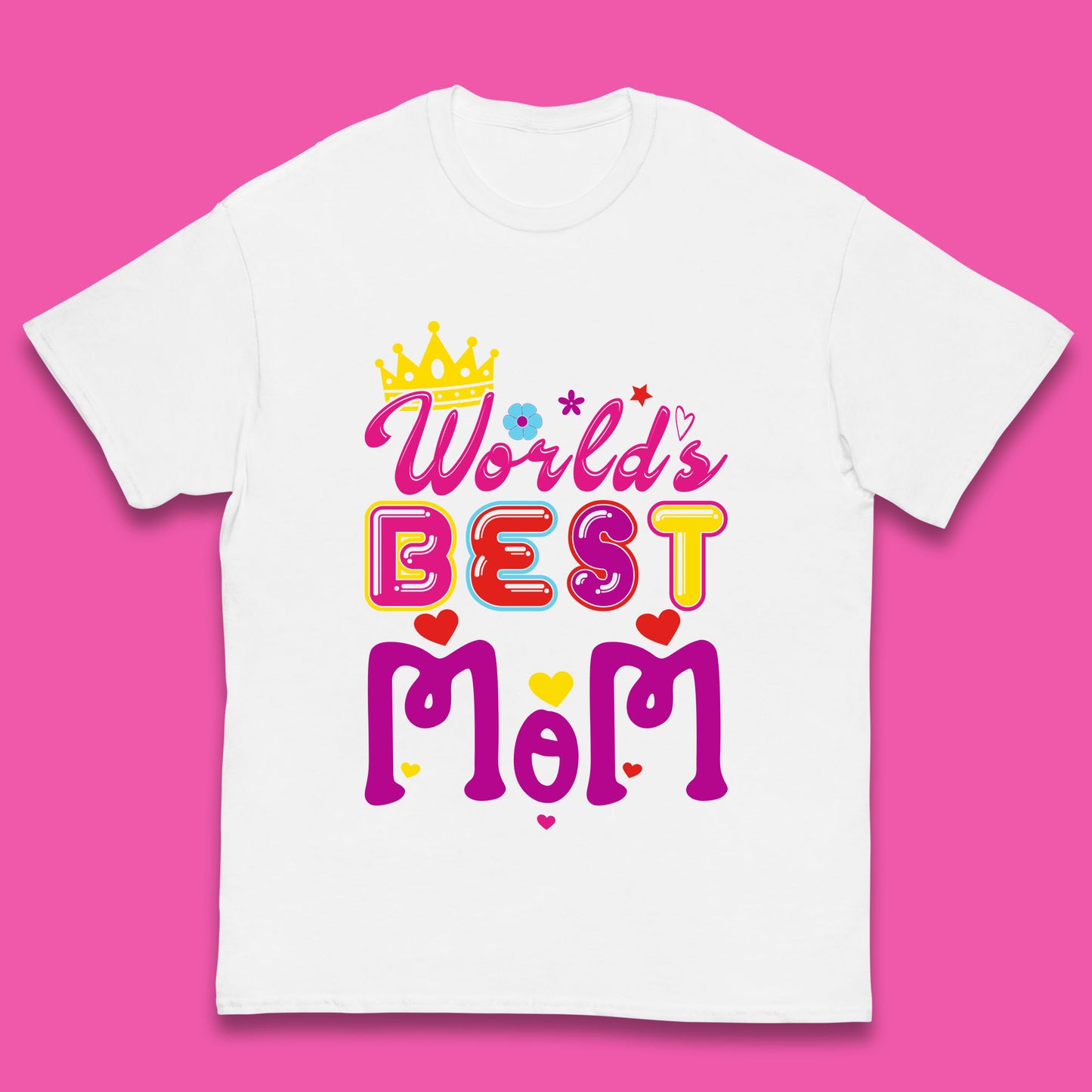 World's Best Mom Mother's Day Mama Best Mom Gift Mom Life Mommy Gift Kids T Shirt