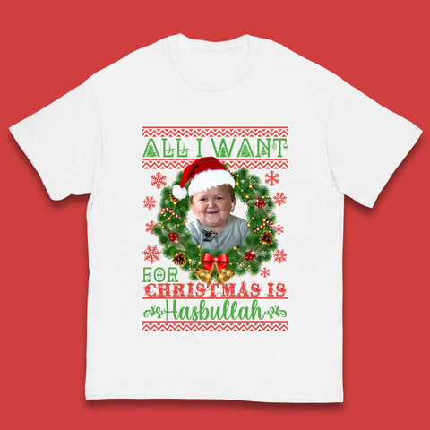 Want Hasbullah For Christmas Kids T-Shirt