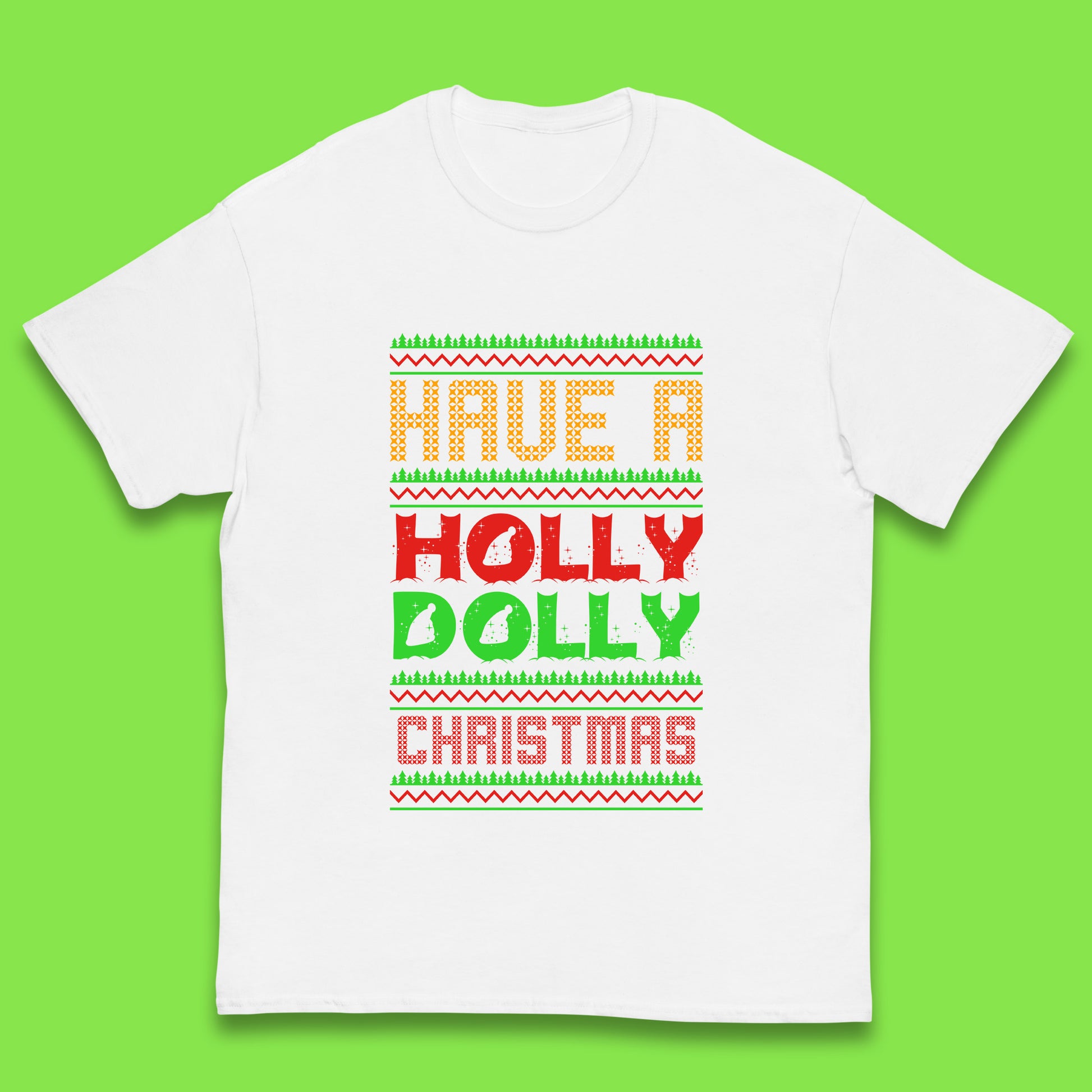 holly dolly christmas t shirt