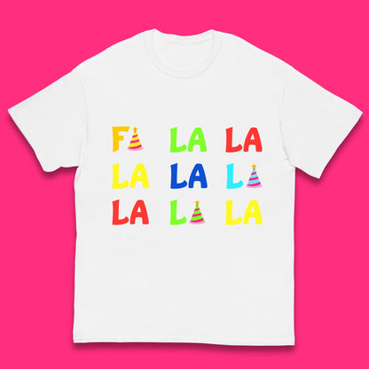 fa la la la christmas song t shirt