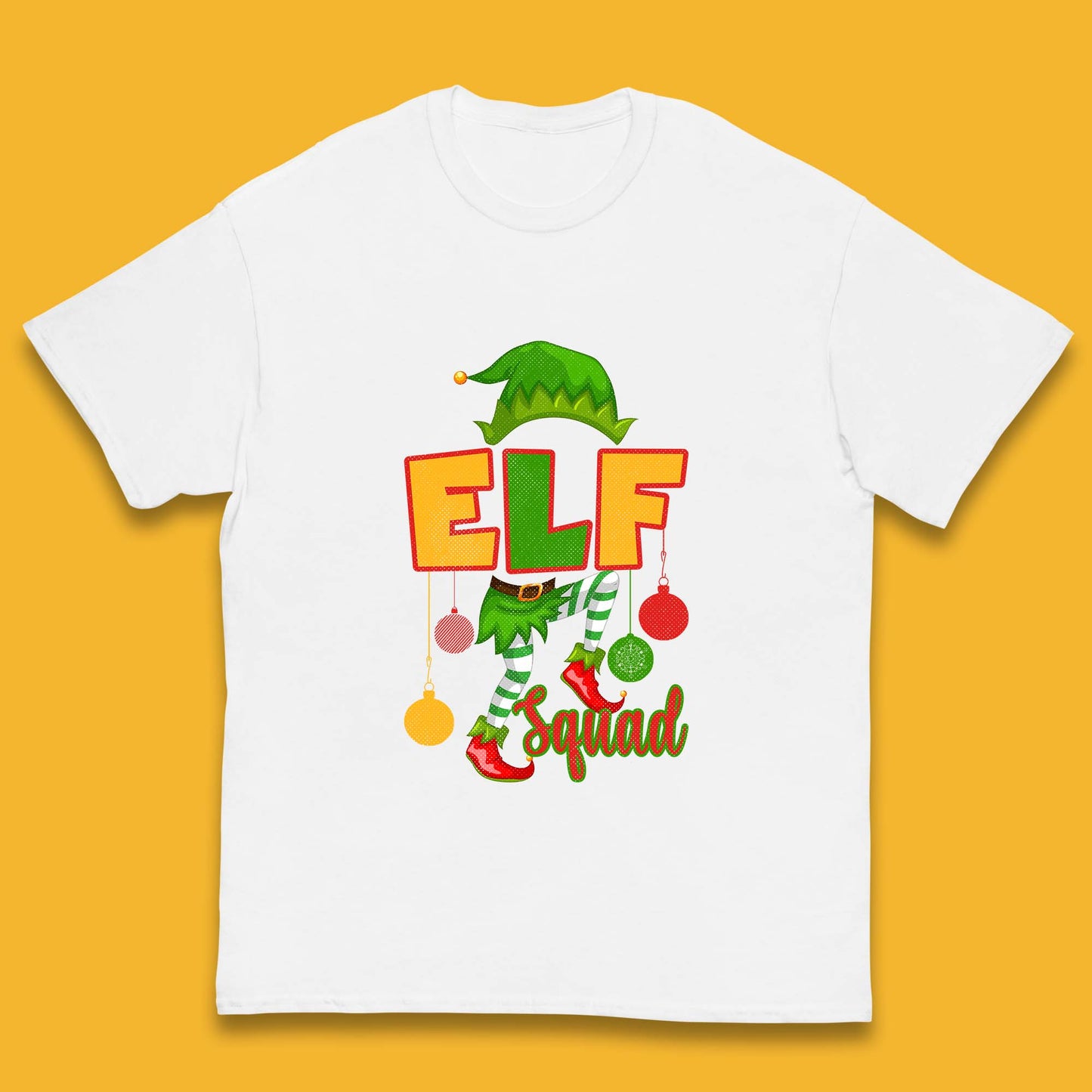 elf squad christmas t shirt