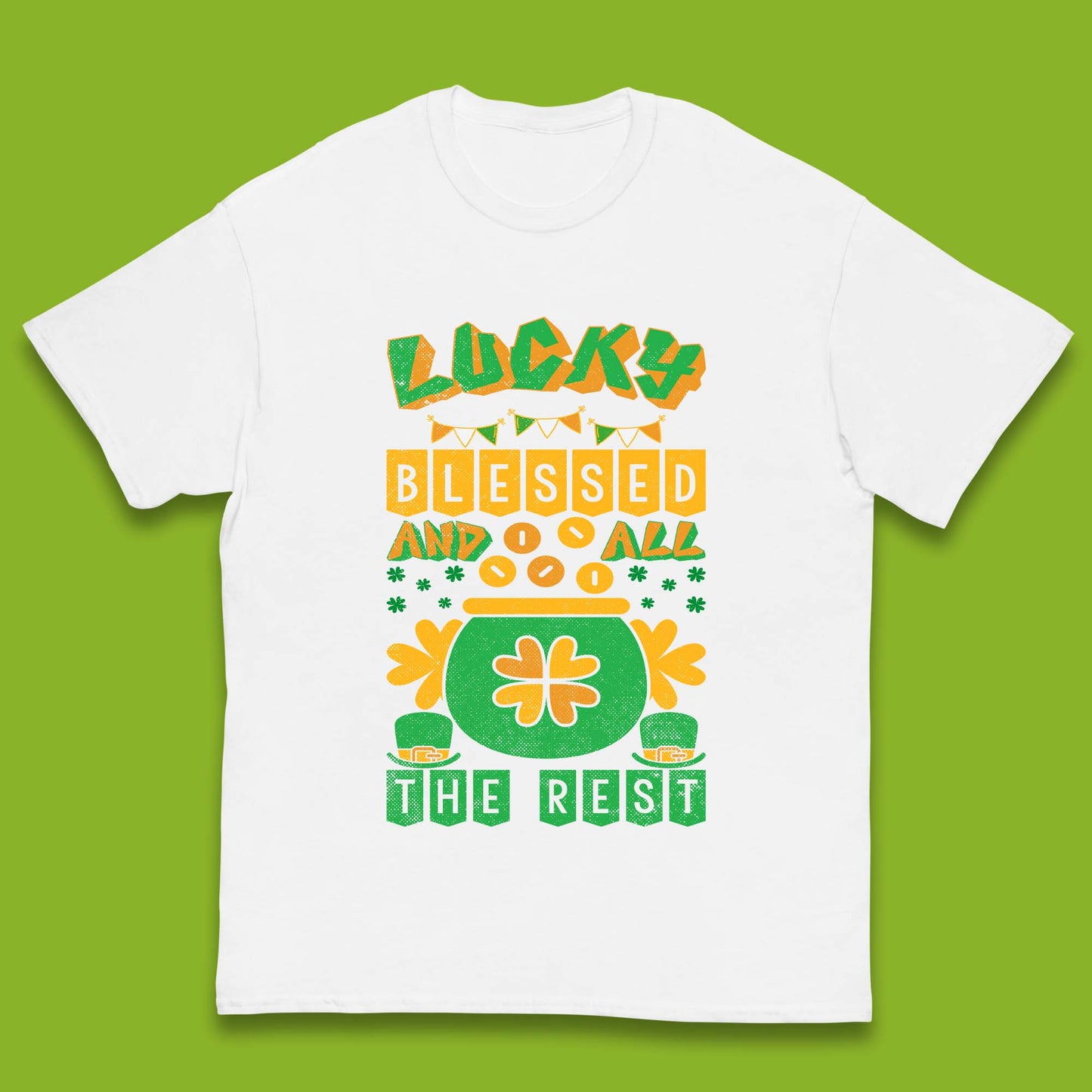 Lucky Blessed and All the Rest Kids T-Shirt