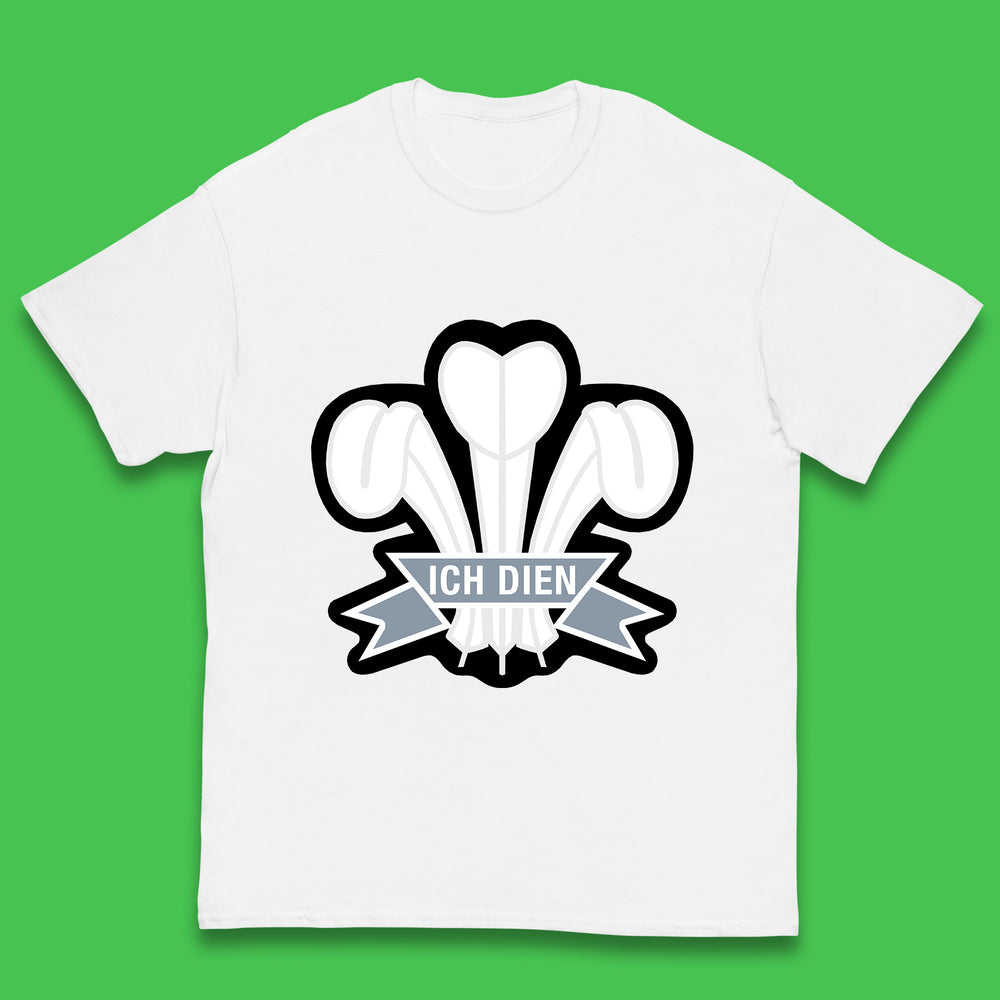 Vintage Wales Rugby Retro Style Wales National Rugby Union Team Welsh Rugby Union Kids T Shirt