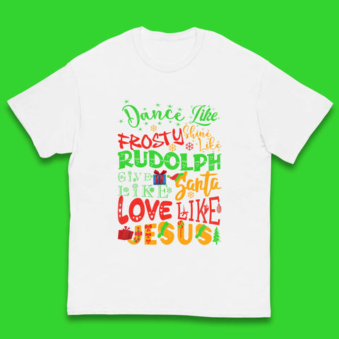 Dance Like Frosty Christmas Kids T-Shirt
